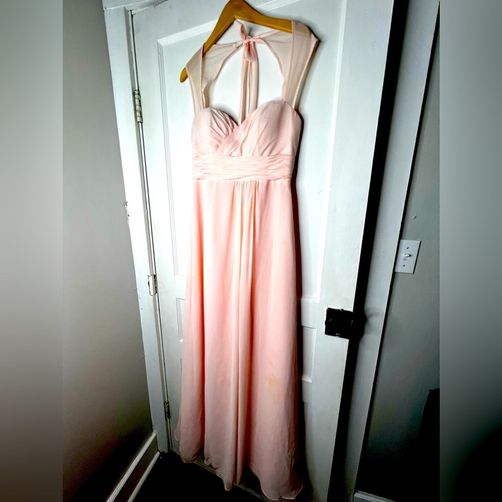 Soft Pink Bridesmaids dress